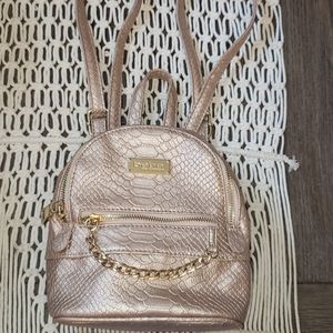 Mini rosegold bebe backpack